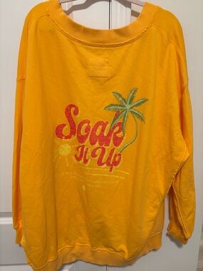 Aerie Oversized V-neck Sweatshirt